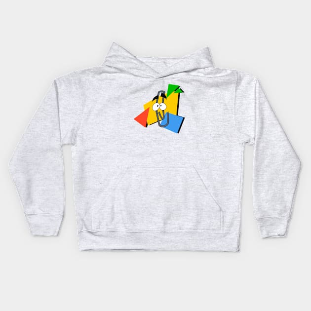 Clippy Kids Hoodie by NoiceThings